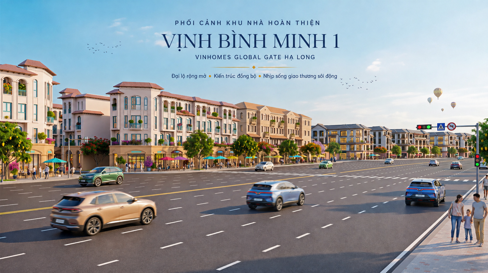 Vịnh Bình Minh 1 khi hoàn thiện: Diện mạo khu phố hiện đại bên Vịnh Hạ Long