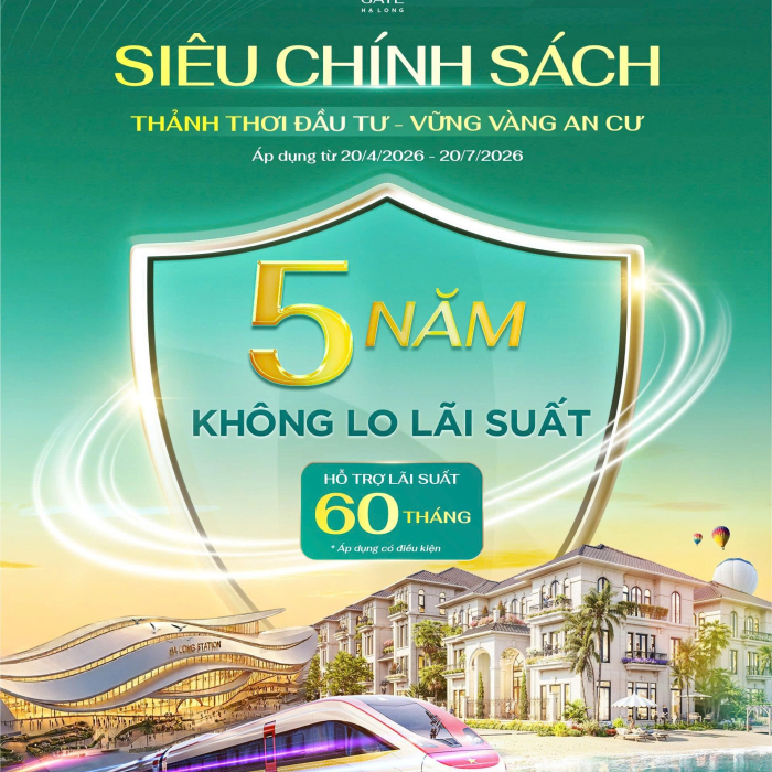 Vinhomes hỗ trợ lãi suất mua nhà 0-6% trong 5 năm